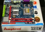MOTHERBOARD INTEL 775 AMPTRON G 31